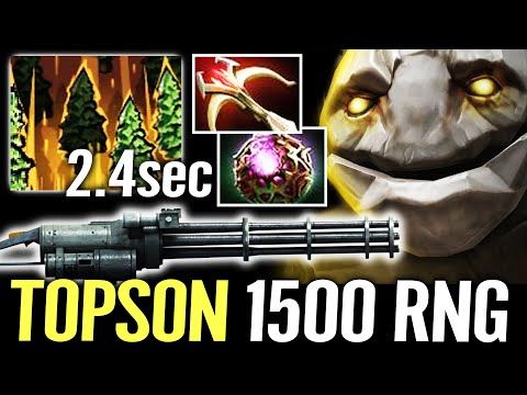 🔥 TOPSON TINY MID try hard for TI11 — 1500 Range Aghanim + Daedalus IMBA Machine GUN Dota 2 Pro