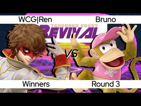 WCG | Ren (Joker) vs. Bruno (Diddy Kong) - WR3 | Revival Smash 29 SSBU (6/29/2022)