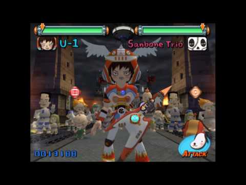 Gitaroo Man Stage 7 - Born to be Bone (Sanbone Trio) Master Play Reupload