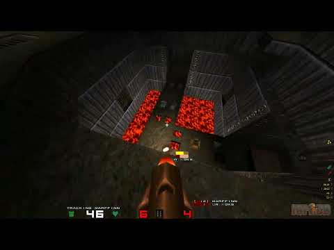 Quake 1/QuakeWorld: marffinn  _vs_  dr.koks  - map [dm4]