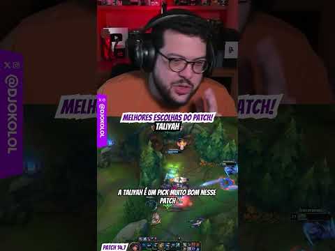 MELHORES ESCOLHAS DO PATCH: TALIYAH - patch 14.7