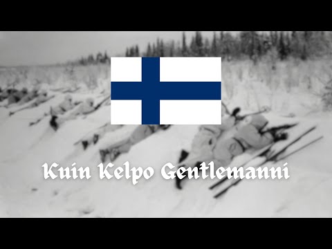 Finnish Patriotic song: Kuin kelpo gentlemanni (With lyrics)