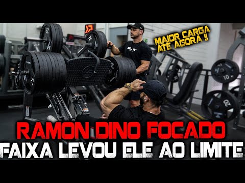 RAMON DINO FOCUSED - BLACK BELT PUSHED HIM TO THE LIMIT - 6 WEEKS LEFT!!!