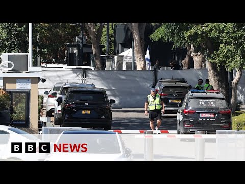 Video | Drone 'launched towards' Israeli PM Benjamin Netanyahu's home | BBC News