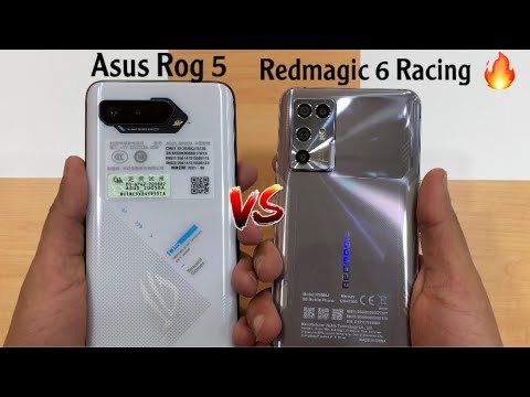 Redmagic 6 Racing vs Asus Rog 5 Speed test