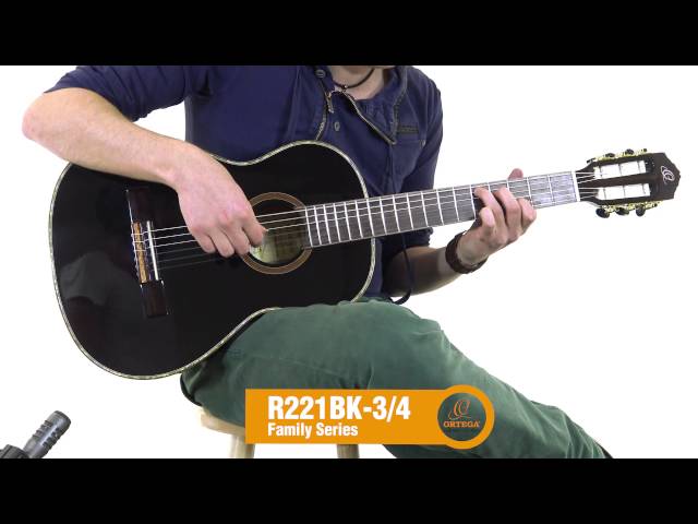 ORTEGA R221BK-3/4 Children's Classical Guitar