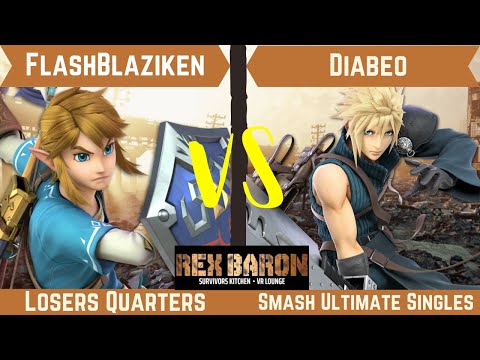Rex Baron Boca 6 Losers Quarter Finals - Diabeo (Cloud) Vs. FlashBlaziken (Link)