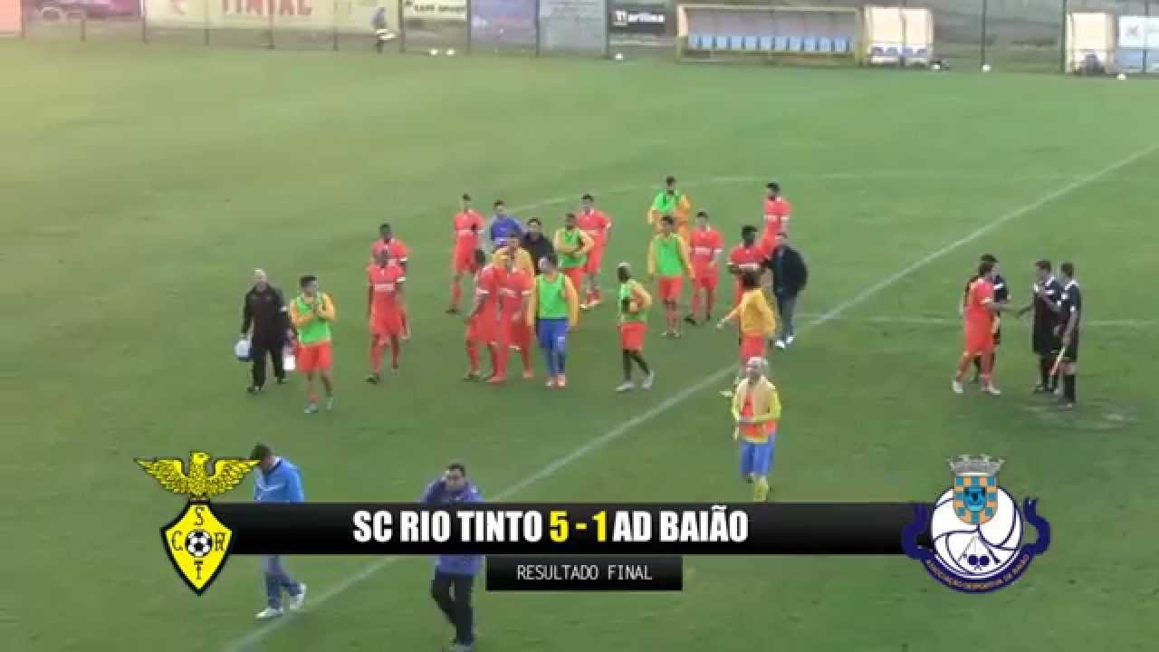 SC Rio Tinto - AD Baião 2015-16
