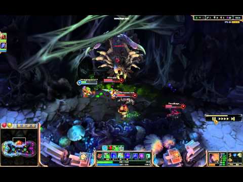 3v3 twisted treeline "spider baron op"