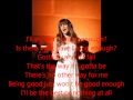Glee - Being Good Isn't Good Enough (Lyrics ...