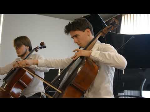 Shostakovich prelude for two cellos and piano