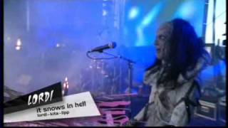 lordi - it snows in hell - live in Helsinki (marquet square massacre)