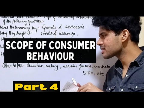 Consumer Behaviour Introduction And Definition Part 1 For All Universities BBA MBA
