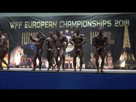 Posedown - Men Superbody - WFF European Championship 2018