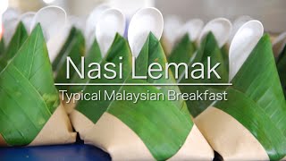 What is Nasi Lemak - Malaysian Breakfast