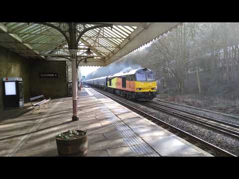 GBRf 60 026 at Hebden Bridge