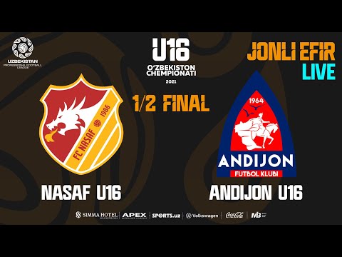 U-16 Chempionati. 1/2 Final. Nasaf - Andijon. LIVE