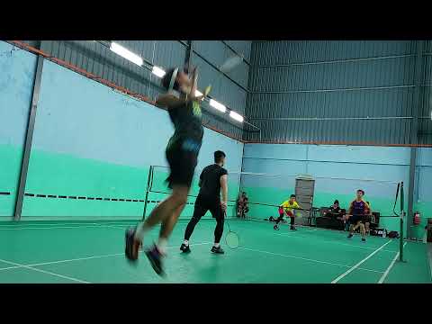 Badminton Men's Double Sparring -   Aiman Malek / Jojo Hanif VS Mohd Lutfi / Irwan Zekry