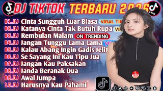 Download lagu DJ VIRAL TIKTOK TERBARU 2026 || DJ CINTA DARI SEBERANG || DJ KATANYA CINTA TAK BUTUH RUPA FULL BASS🔥 mp3