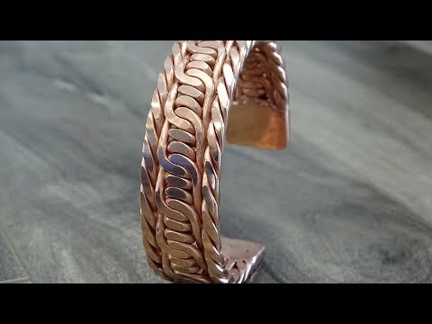 The Kirk – Handcrafted TIG-Welded Copper Wire Cuff