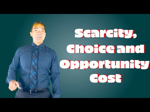 1.1 Scarcity, Choice & Opportunity Cost