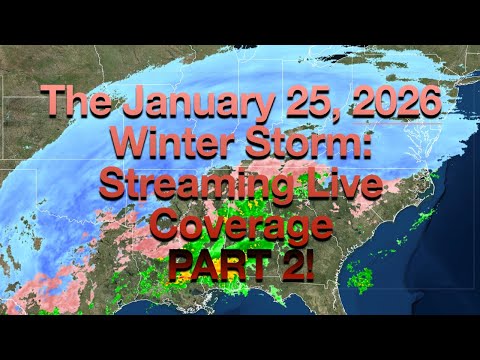 Winter Storm Of January 25, 2026 Part 2!