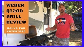 THE WEBER Q 1200 GRILL REVIEW//The best portable grill on the market