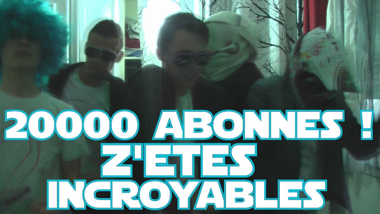 20.000 Abonnés : Merci mes p'tits chéris ! (Ca c'est d'la rime) thumbnail