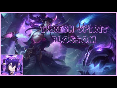 How to transform with Thresh "NEW SKIN" spirit blossom ( League Of Legends )
