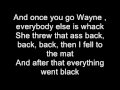 Lil Wayne feat Nicki Minaj - Knockout Lyrics 