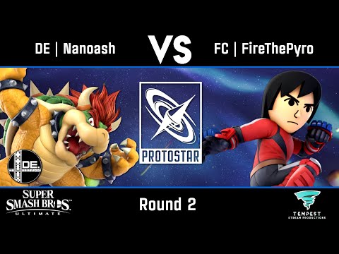 DE | Nanoash (Bowser) vs FC | FireThePyro (Mii Brawler) - Winners Quarterfinals - Protostar #25