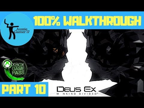 Deus Ex Mankind Divided 100% Walkthrough Part 10 - Samizdat
