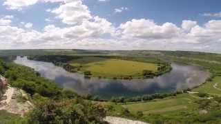 preview picture of video 'Удивительная панорама Днестра - Fantastic view on the Dniester River'