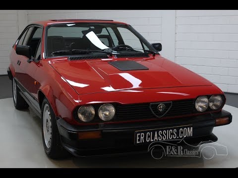 Alfa Romeo GTV6 2.5 V6 1986 -VIDEO- www.ERclassics.com