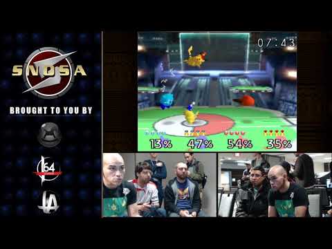 SNOSA 5 - Darkhorse & Josh Brody Vs. JaimeHR & Sombrero - Super Smash Bros. Winners Semis