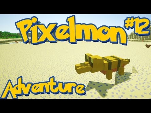 Pixelmon Minecraft Pokemon Mod! Adventure Server Series! Episode 12 - Huge Yellow Boss Sandile!