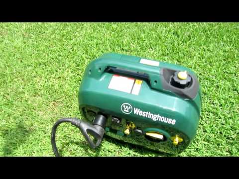 Westinghouse 2400I Explorer Inverter Generator running 13.5 BTU Coleman AC Unit - Update