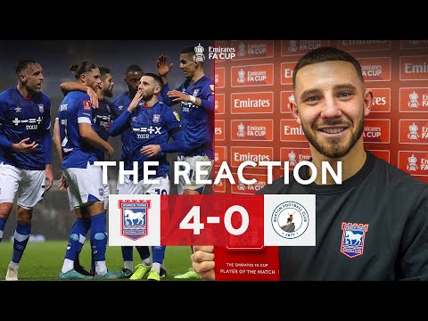 THE REACTION | Ipswich Town v Buxton | Passion, Reactions & The Action | Emirates FA Cup 22-23
