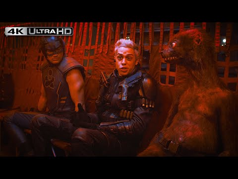 The Suicide Squad 4K HDR | Plane Scene - The Gang Gets To ...