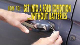 How Do You Unlock a Ford Expedition With a Dead Battery?