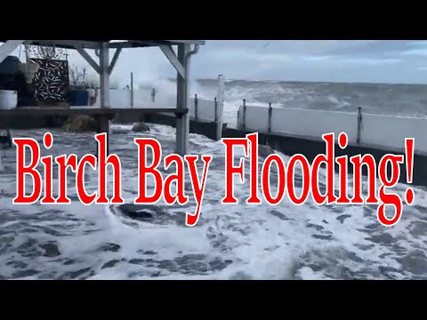 Birch Bay Tidal Flooding! Jan 7, 2022
