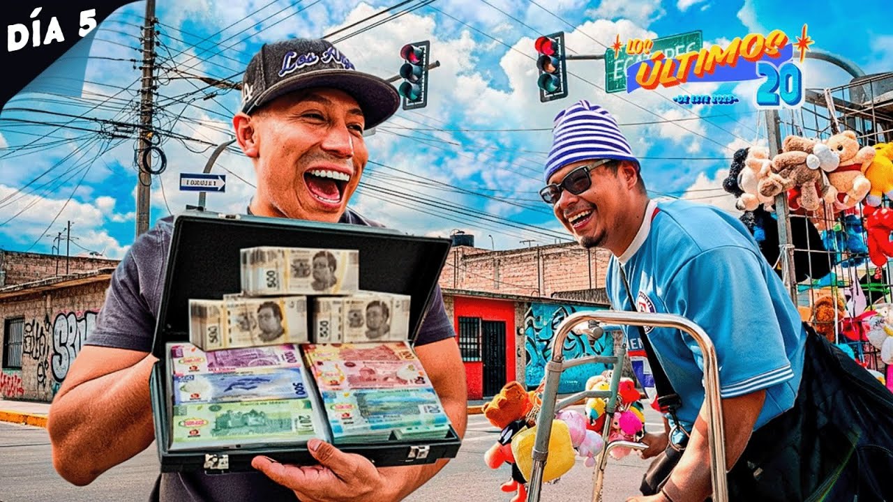 SORPRENDO A LA GENTE CON AGUINALDOS!!