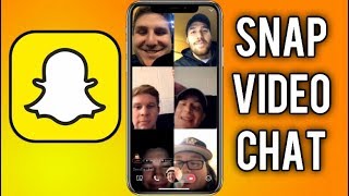 How to Use NEW Snap Group Video Chat