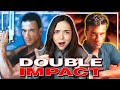 First Time Watching DOUBLE IMPACT 1991 Van Damme X2 This Was Insane