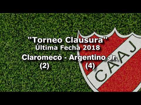 13va Fecha Torneo Clausura  - Claromecó 2 / Argentino Jr  4