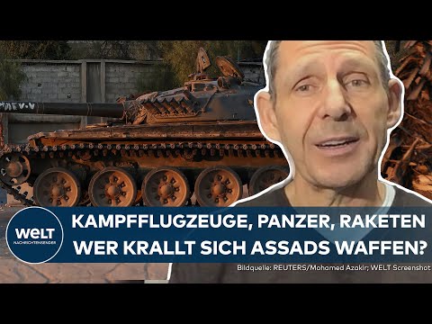 DRAMA IN DAMASKUS: Israel rückt auf syrisches Gebiet vor - Wem fallen Assads Waffen in die Hände?