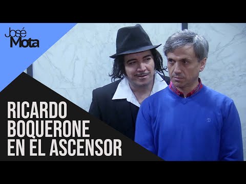 Ricardo Boquerone en el ascensor | José Mota