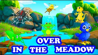 Over in the meadow   | Kids &amp; Nursery Rhymes | Sing along Song | Animated