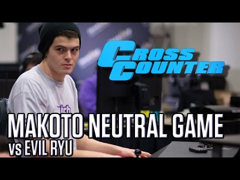 Cross Counter Training: Makoto's Neutral Game vs Evil Ryu (feat. Alex Myers)