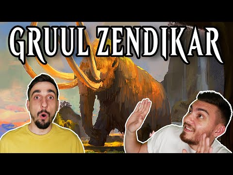 GRUUL AGGRO AVEC 14 TERRAINS ?! Toute la puissance des cartes double faces !